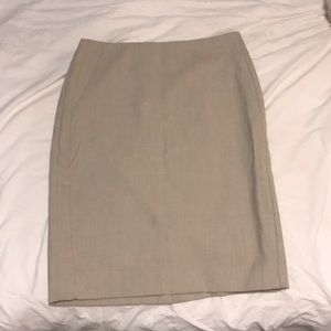 The Limited Collection Beige High Waisted Skirt